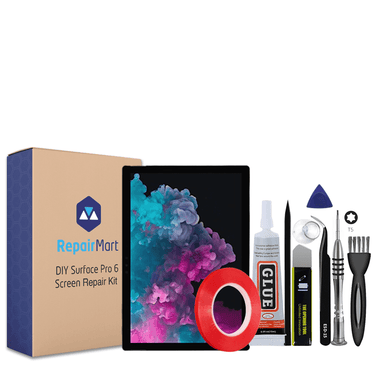 Microsoft Surface Pro 6 Compatible Screen and LCD Replacement Assembly + Repair Kit